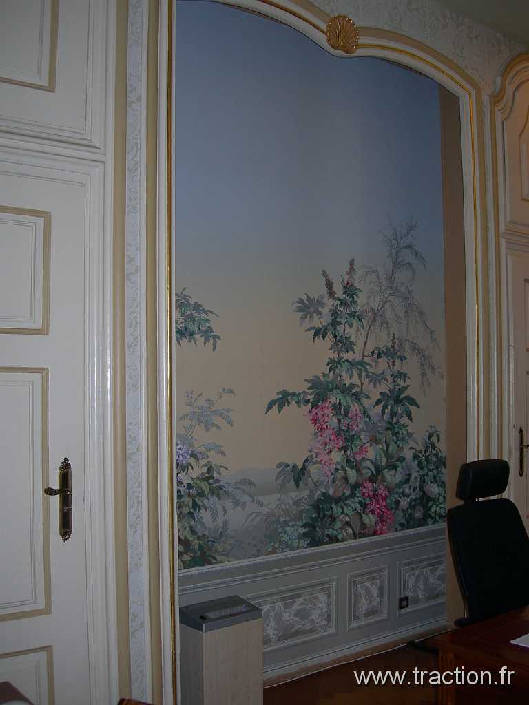 20080921 7 Rixheim 30.jpg - 21/09/2008 - 68170 RIXHEIMCLUB DE VƒHICULES ANCIENS D'ALSACE-MULHOUSE - CVAAM25�mes JOURNƒES EUROPƒENNES DU PATRIMOINEVisite de l'H™tel de Ville - premier ŽtagePapier Peint Panoramique